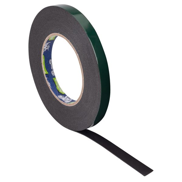 Rhino 12MM X 10M Black Double Sided Foam Tape