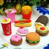 KJDSW Fast Food Shaped Eraser Set(4 PCS)