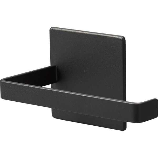 Yamazaki 2112 Magnetic Toilet Paper Holder, Black, Approx. W 5.5 x D 2.8 x H 3.0 inches (14 x 7.2 x 7.5 cm), Tower Pet Supplies, Paper Dispenser, Easy Setting