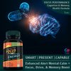 Brain Health Supplements for Adults - Optimized Memory & Focus - Caffeine Free