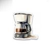 Coffee Maker Sticker, Kitchen Sticker, Coffee Lover Gift, Laptop Sticker, Notebook Sticker