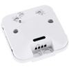ChiliTec Motion Sensor Surface-Mounted Ceiling Mounting HF Radar Technology Ceiling Motion Sensor Indoor Sensor 27 mm Flat LED Suitable Time Adjustable White