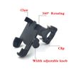 Titanium CNC Motorcycle Handlebar Cell Phone Holder Stand Mount Bracket Non-slip