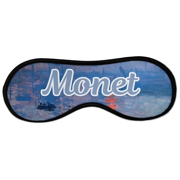 Personalized Impression Sunrise by Claude Monet Sleeping Eye Masks - Large