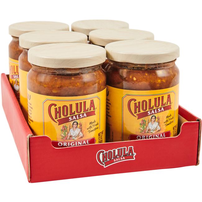 Cholula Original Salsa (Medium), 12 oz (Pack of 6)