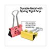 Universal 31031 Emoji Themed Binder Clips, Assorted, Medium, 1-Inch Wide, 42/Pack