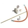Gas Cooker Connection Set 4tlg. 50 mbar M. Manom + 2St. Safe
