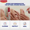 Elastoplast Extra Flexible Fabric Plaster Strips, 100 Strips (10 x 10), Breathable, Flexible Large Plasters