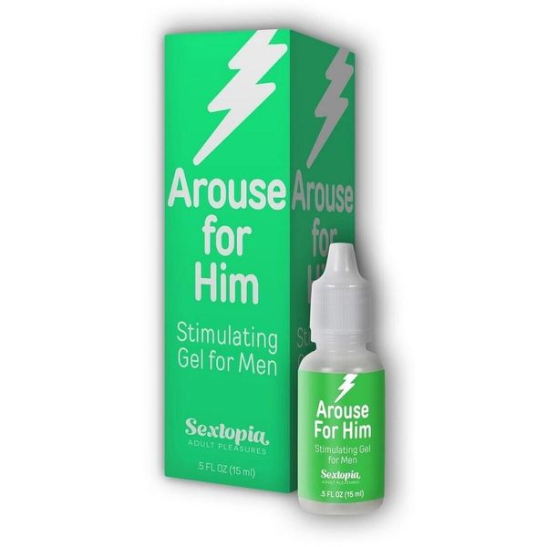 Arouse For Him Ultimately Pleasurable Stimulating Gel .5 Oz Bottle, New