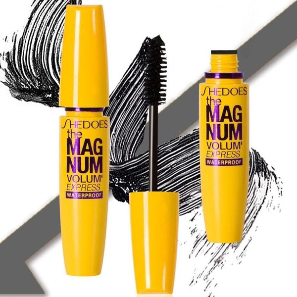 8ml Waterproof Mascara, Lengthening and Thick Long Lasting Eye Makeup, Shows Naturally Long, Clear and Non-clumping Eyelashes