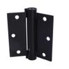 EVERBILT 4 in. Adjustable Matte Black Square Door Closer Spring Hinge 29447