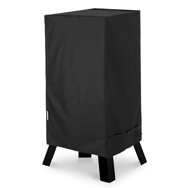 Unicook 30 Inch Electric Smoker Cover for Masterbuilt, Heavy Duty Waterproof Smoker Grill Cover, Fade and UV Resistant Square Vertical Smoker Cover, Durable and Convenient, 18" W x 17" D x 33" H