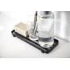 Yamazaki Home Tower bathroom trays, One Size, Black