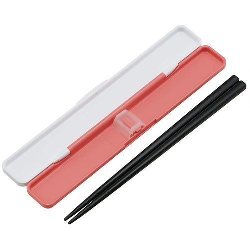 Skater ABC3 Wonderful Time Chopsticks & Chopsticks Case Set, 7.1 inches (18 cm), Made in Japan