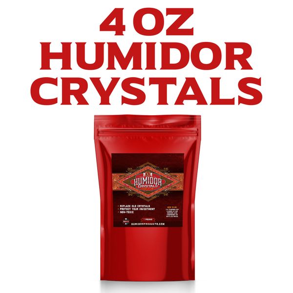 4 OZ Cigar Humidor Crystals Humidifying Crystal Gel Beads Humidity Control - USA