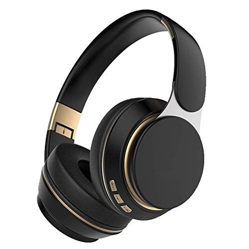 SCIJOY Wireless Bluetooth Over Ear Headphones, Comfort Foldable Headset with Built-in Microphone, for School/Tablet Computer/PC/TV/Cellphones/Travel