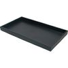 FindingKing 3 Black Plastic Stackable Display Trays Storage Container Units Travel Parts