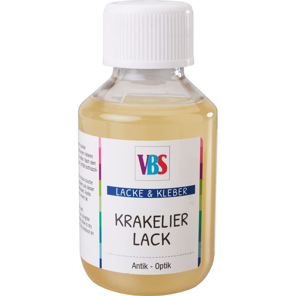 VBS Krakelier-Lack 100ml oder 250ml Reißlack Antik Optik Serviettentechnik 100 ml