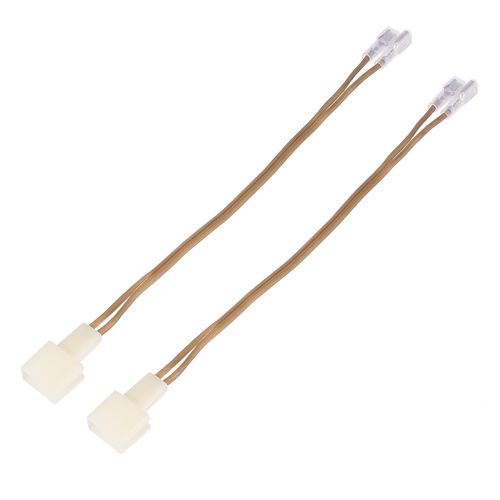 X AUTOHAUX 2pcs Car Speaker Connector Wire Harness Adapter Connector for Toyota for Scion for Lexus for Mitsubishi