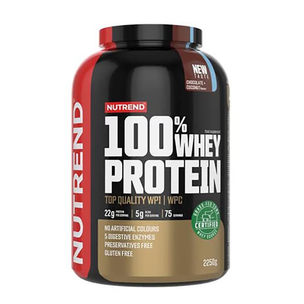 Nutrend - 100% Whey Protein (Chocolate/Coconut - 1000 gram)