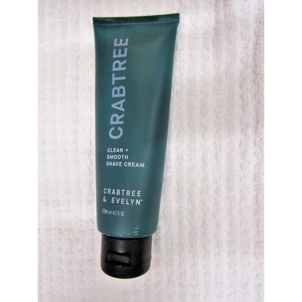 CRABTREE & EVELYN~~CLEAN + SMOOTH SHAVE CREAM 4.2 OZ