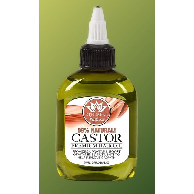 Ethereal Nature Hair Growth Moisturizing Castor Oil Blend