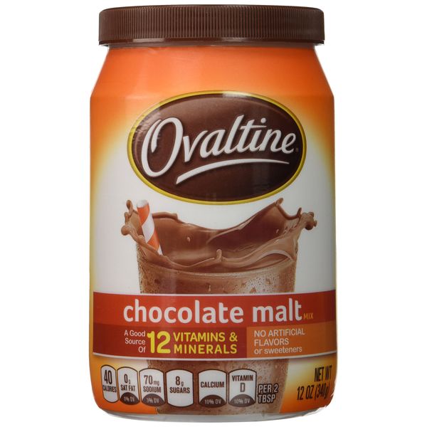 Ovaltine, Chocolate Malt Drink Mix (2 Pack)