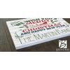 Personalized Merry Christmas Wooden Sign