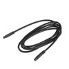 Motoforti Universal Backup Camera Extension Cable, 8 Pin 6.5ft 2m, PVC, Black, 1 Pc