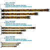 Buckle-Down Scooby Doo Stacked CloseUp Black Plastic Clip Collar, Large/15-26"