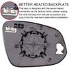 Driver Side Mirror for Toyota Highlander (US Version) 2014-2019 Heated Left Side Mirror Replacement Glass
