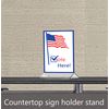 Acrylic Table Tent Menu/Card Holders - 4" x 6"