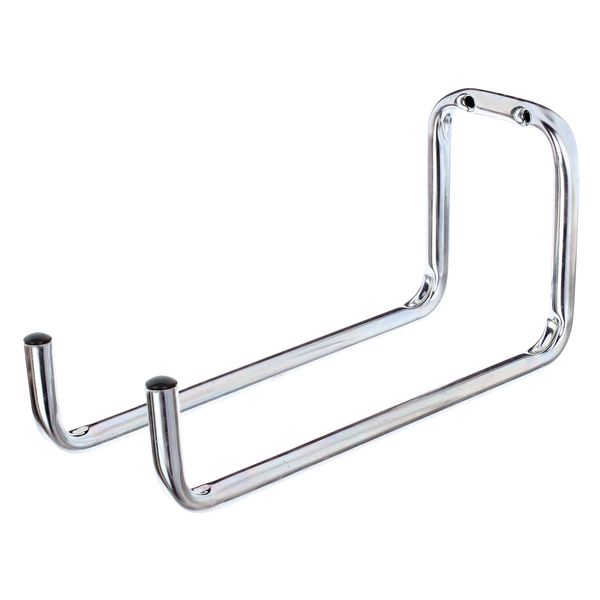 Wall Hook Double-Angled Galvanised Steel 12 mm Diameter