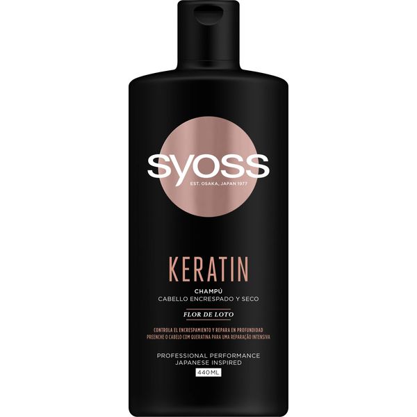 Syoss Champú Keratin 440 ml Es/Pt