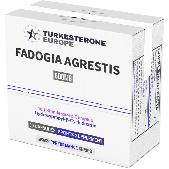 50 Bottles - Fadogia Agrestis 10:1 Complex with Hydroxypropyl-β-Cyclodextrin