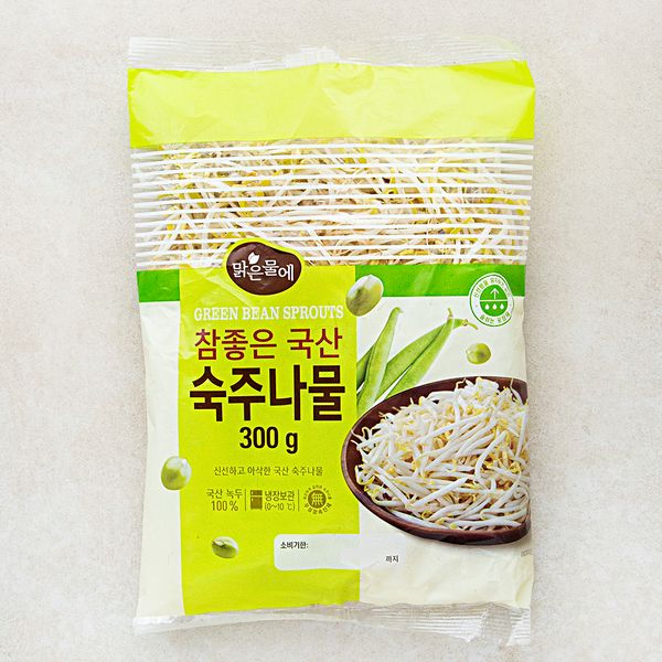 Korean bean sprouts that are good for clear water, 300g, 1ea