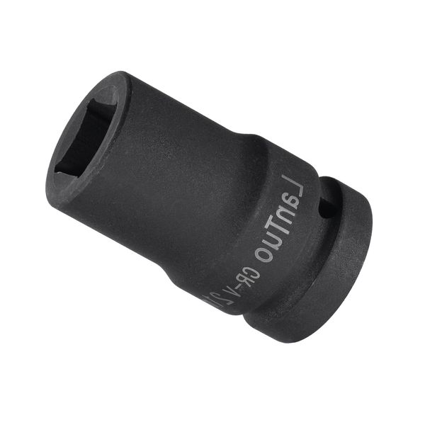 WorkBless 1" Drive by 21mm Square Impact Socket, 80mm Length CR-MO, Standard Metric Sizes
