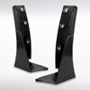 AUTOZENSATION Compatible with 2014-2019 Chevy Corvette C7, Black Front Bumper Canards 2PC