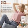 3xMushroom Extract Complex Gummies Lions Mane Chaga Reishi Focus Memory Immunity