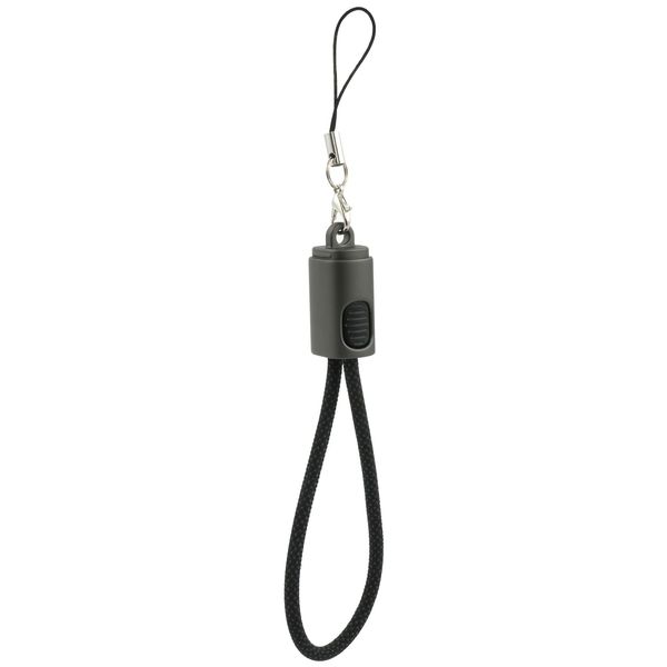 PLATA USB Cable, Type-C to C, Strap, Durable, Nylon, Rapid Charging, High Speed Data Communication, Novelty Gift, Original, Black