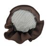 Beautiful Hair Bun Chignon with Net Scrunchie Young Look Elegant Brown