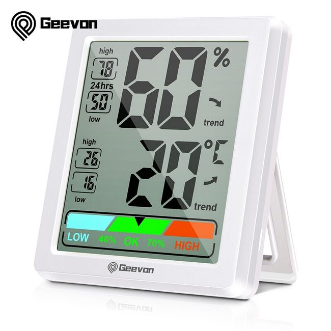 Geevon Indoor Outdoor Thermometer Wireless Digital Temperature