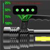Most powerful 9900000LM LED rechargeable flashlight Tactical Flashlight Highlig