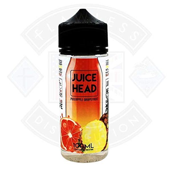 Juice Head E Liquid Vape Juice 0mg 70/30 VG/PG 100ml (Pineapple Grapefruit)