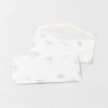 Midori 89572006 Single Pencil Notebook with Envelope, Flower Colored Washi, White