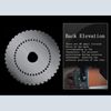 HQHAOTWU 3MM Character Wheel for Semi-Automatic Sheet Embosser