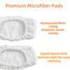 CXOXWI Reusable Mop Pads Replacement Washable Mop Head Compatible with Oreck Steamer Mop - 2 Pack