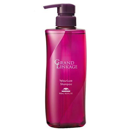 Milbon Grand Linkage Velorux Shampoo 16.9 fl oz (500 ml), Moisturizing (For Hard and Addictive Hair) Shampoo