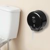 Karat 10" Jumbo Roll Tissue Dispenser, Black - 1 unit, JSD-3501B-2