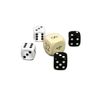 Replacement Dice Set Including Doubling Dice and Soft Velvet Pouch For Backgammon Set
